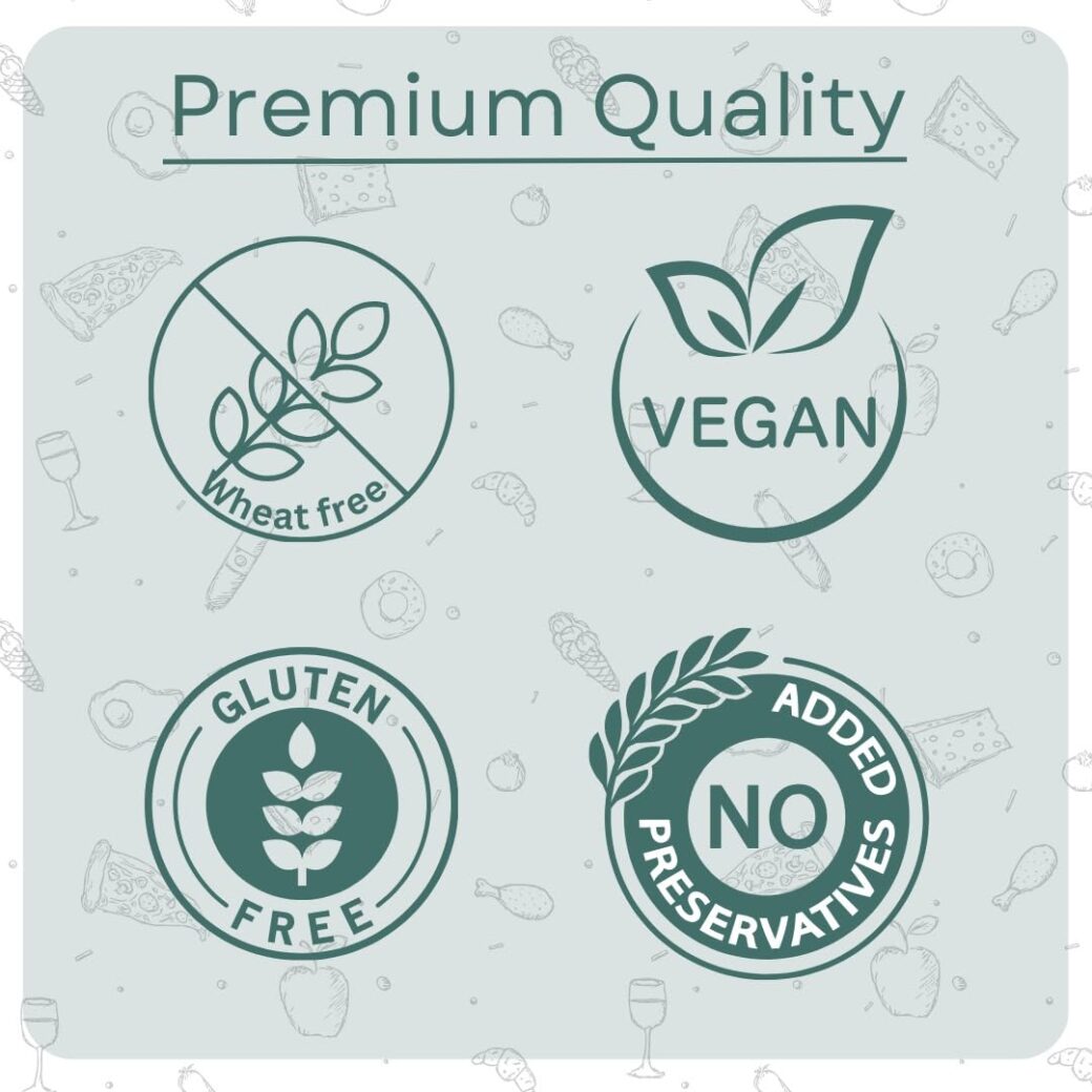 Dr.Kiran's Gluten Free Combo Suji and Besan (Each pack 900 gram) - Image 4